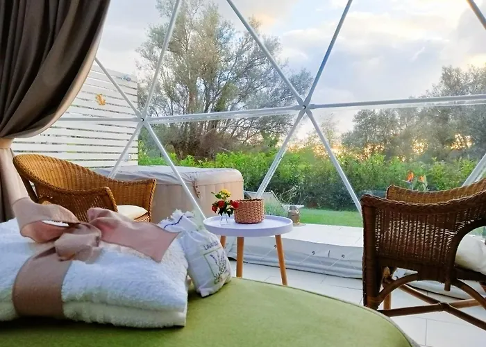 Luxuszelt La Fontana Glamping Caria